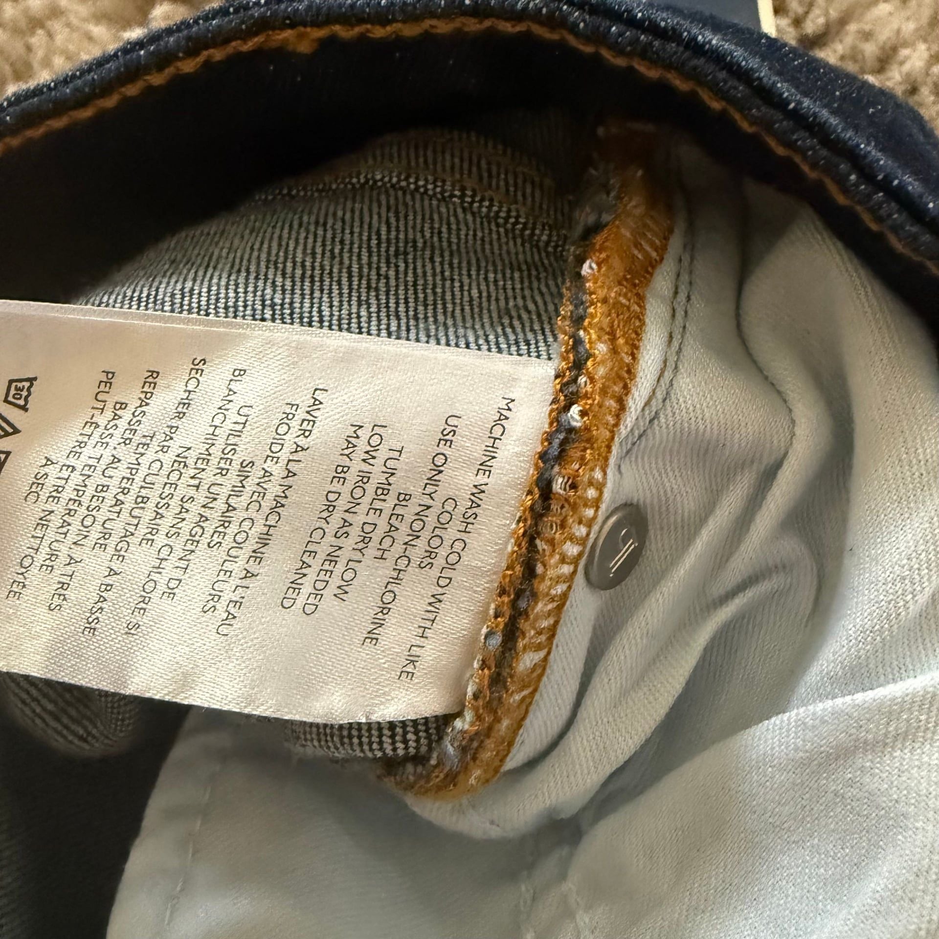 NWT Anthropologie Pilcro Scotty Cuffed High-Rise Straight-Leg Jeans Sz 26 Y2K  10