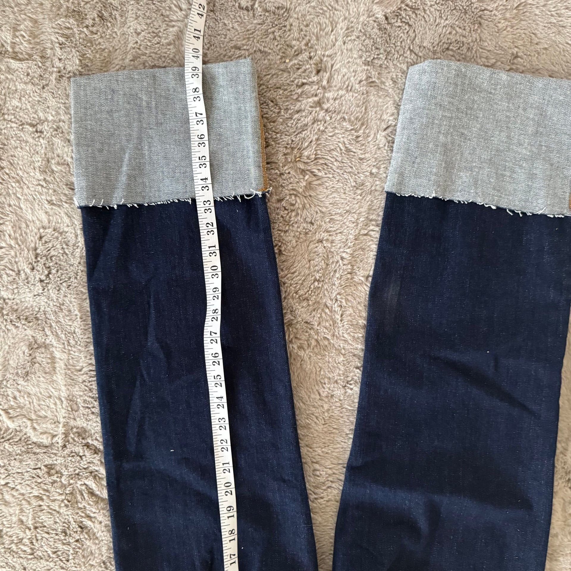 NWT Anthropologie Pilcro Scotty Cuffed High-Rise Straight-Leg Jeans Sz 26 Y2K  16