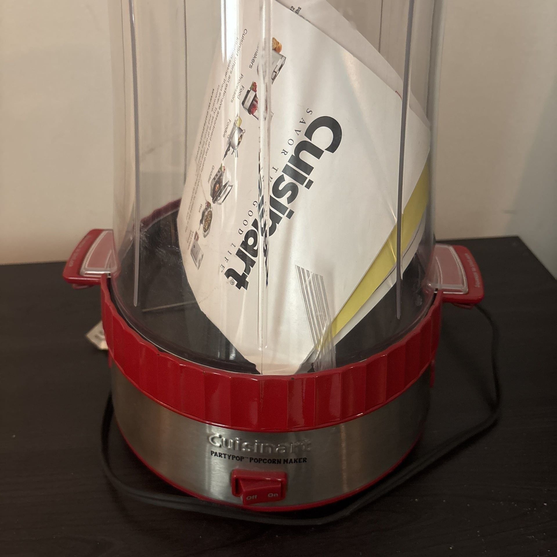 Cuisinart CPM-950 Red 10-cup Easy Pop Plus Popcorn Maker - - 6377940, $85* 1