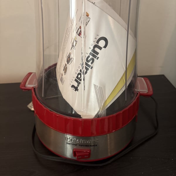 Cuisinart CPM-950 Red 10-cup Easy Pop Plus Popcorn Maker - - 6377940, $85*