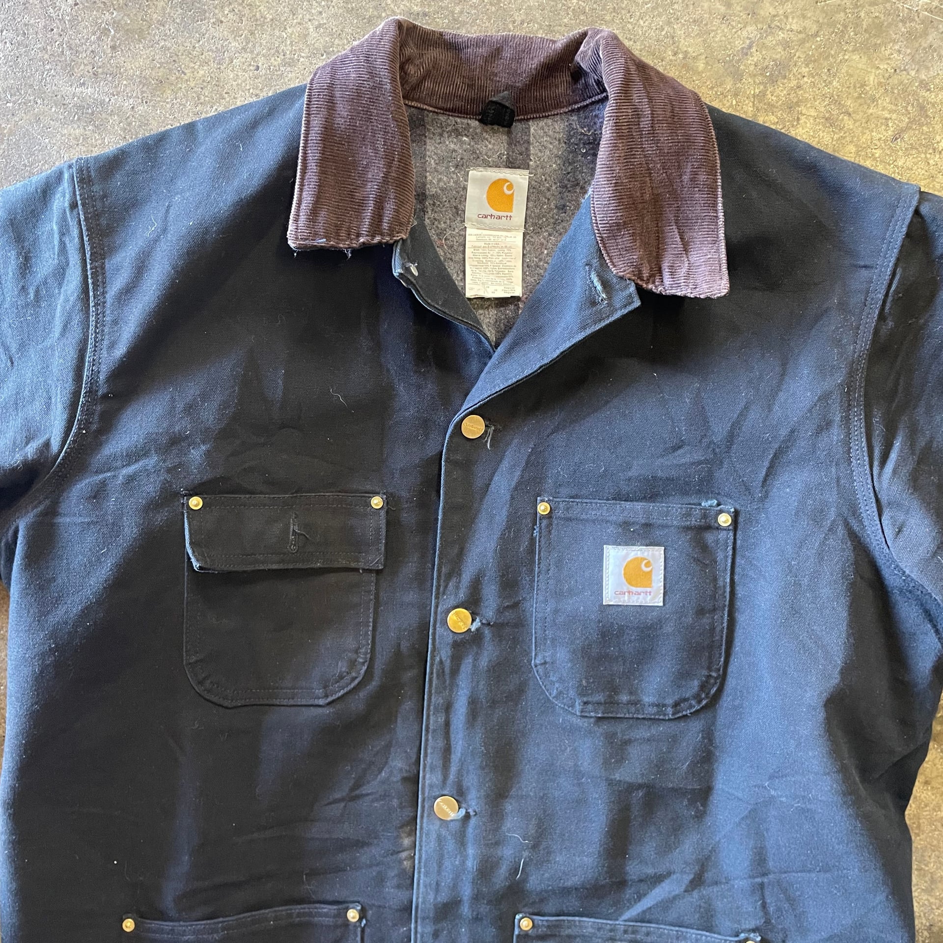 Carhartt Chore Coat Black 2