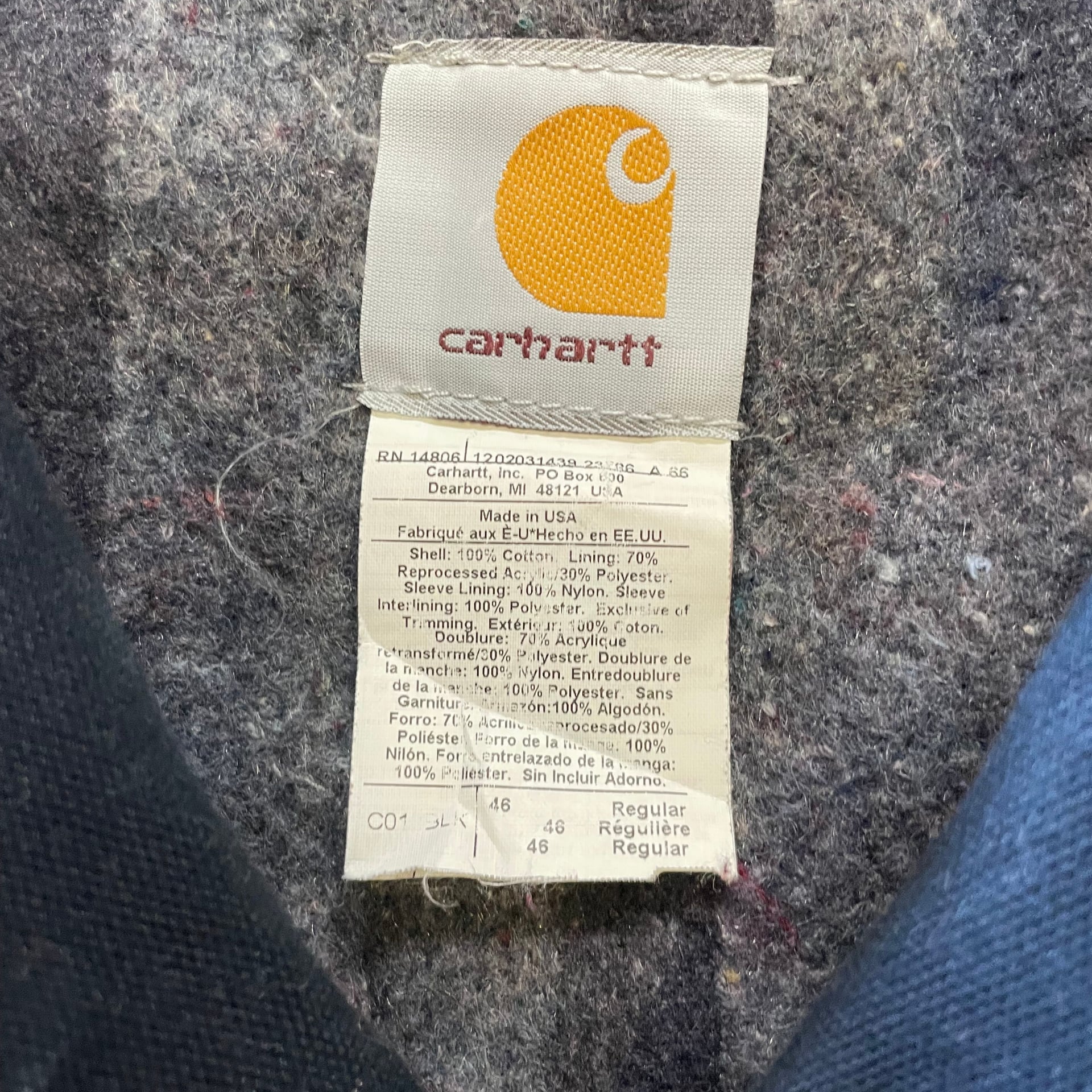 Carhartt Chore Coat Black 3