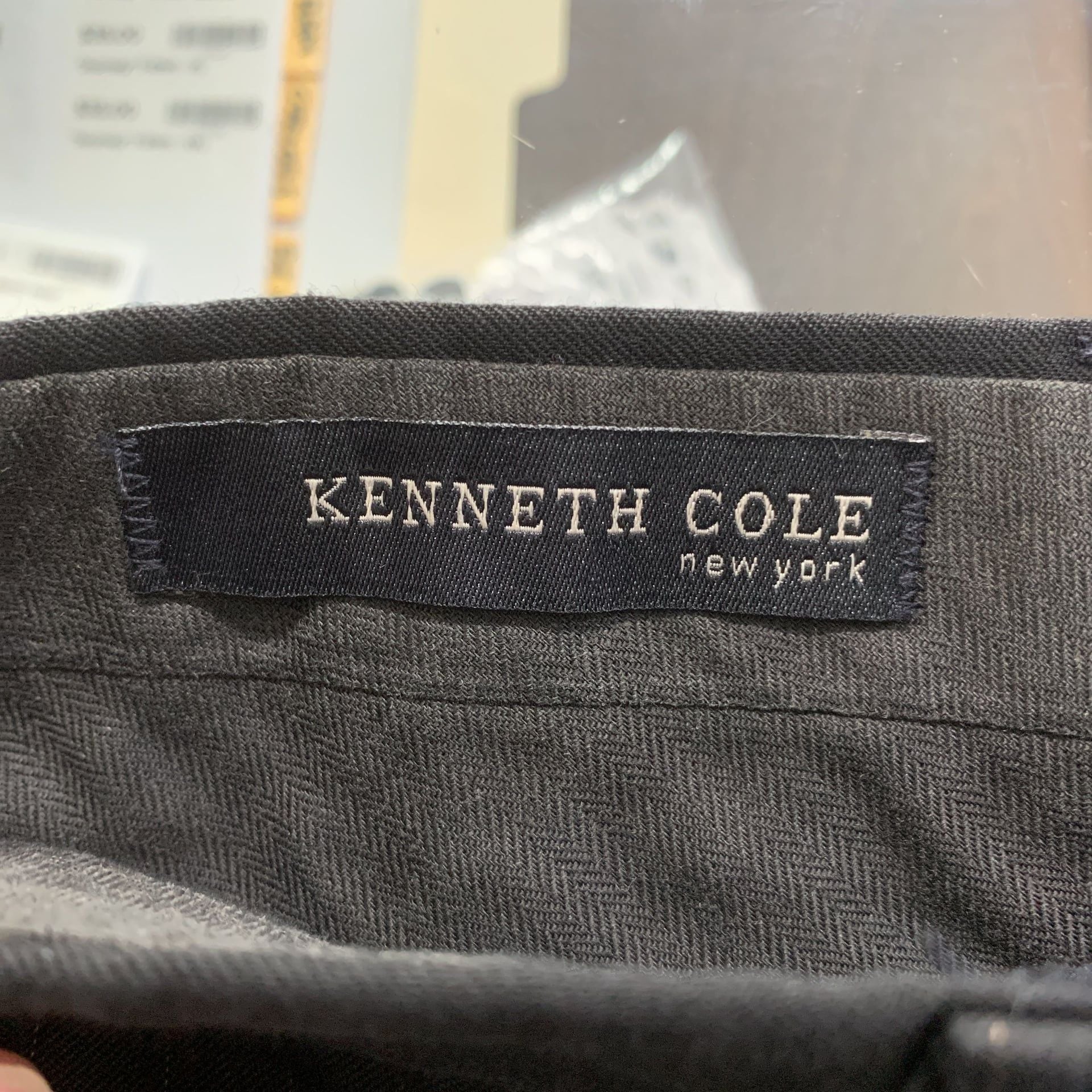 Kenneth Cole Pinstripe Trousers Size 34x30 OF 5