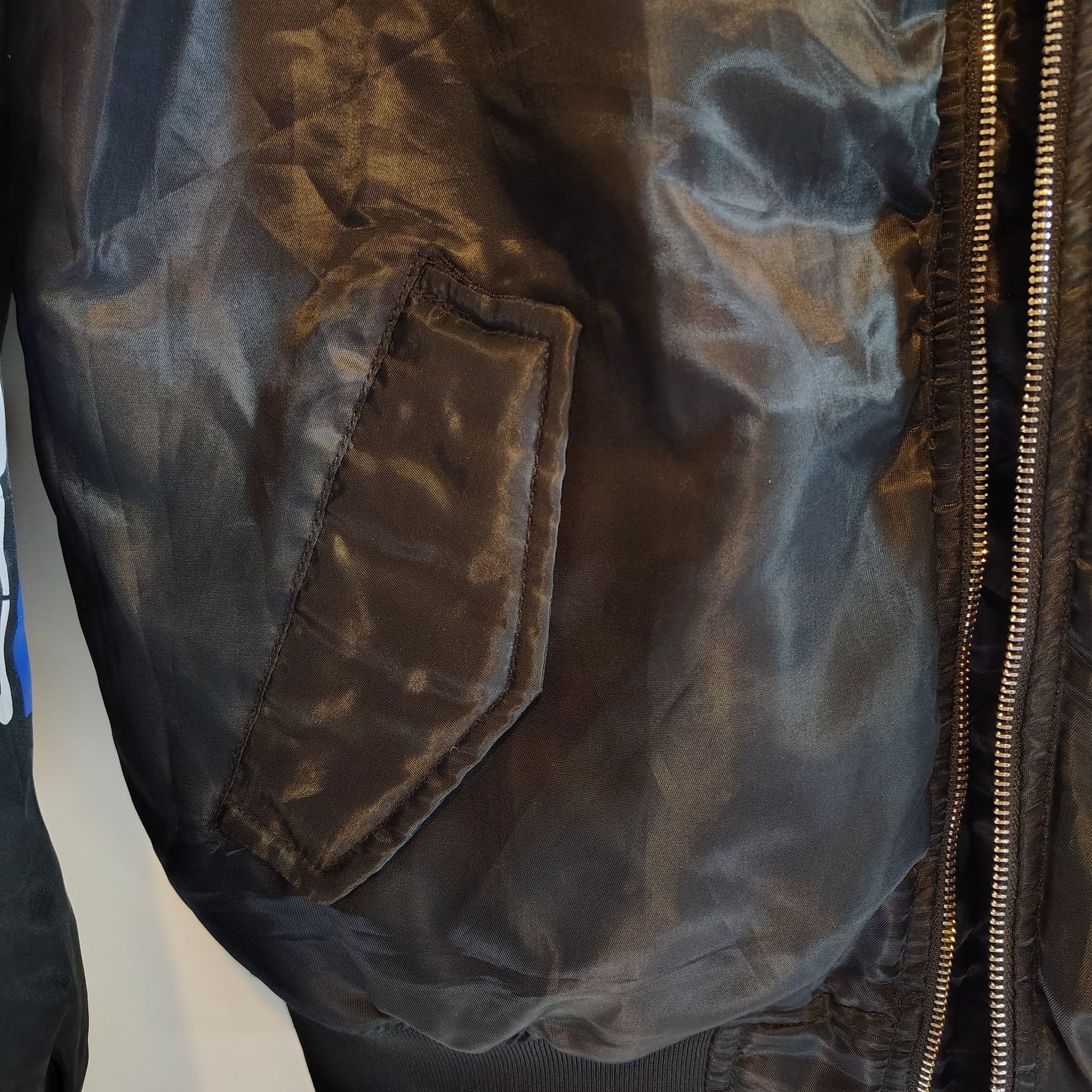 WT02 excellent NASA Collection Bomber Jacket Space 7