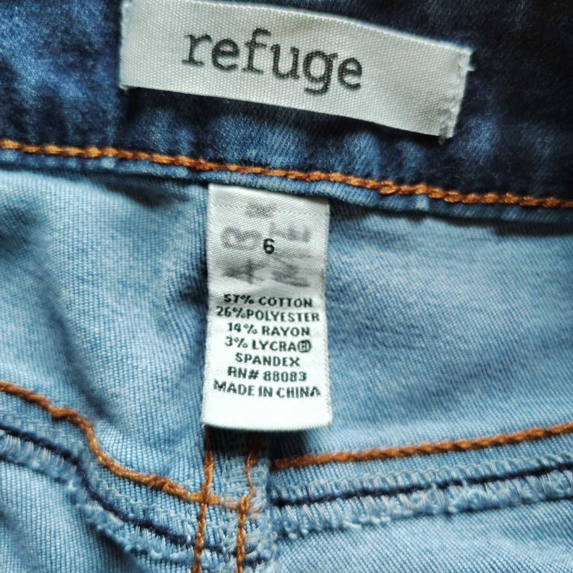 Refuge-Jeans-Size-6 3