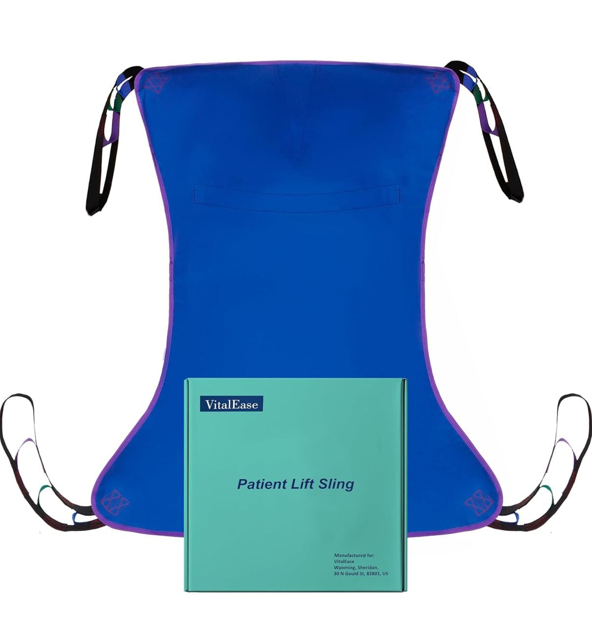 Versatile Patient Lift Sling Full Body Elderly Disabled Seniors Polyester Medium 1