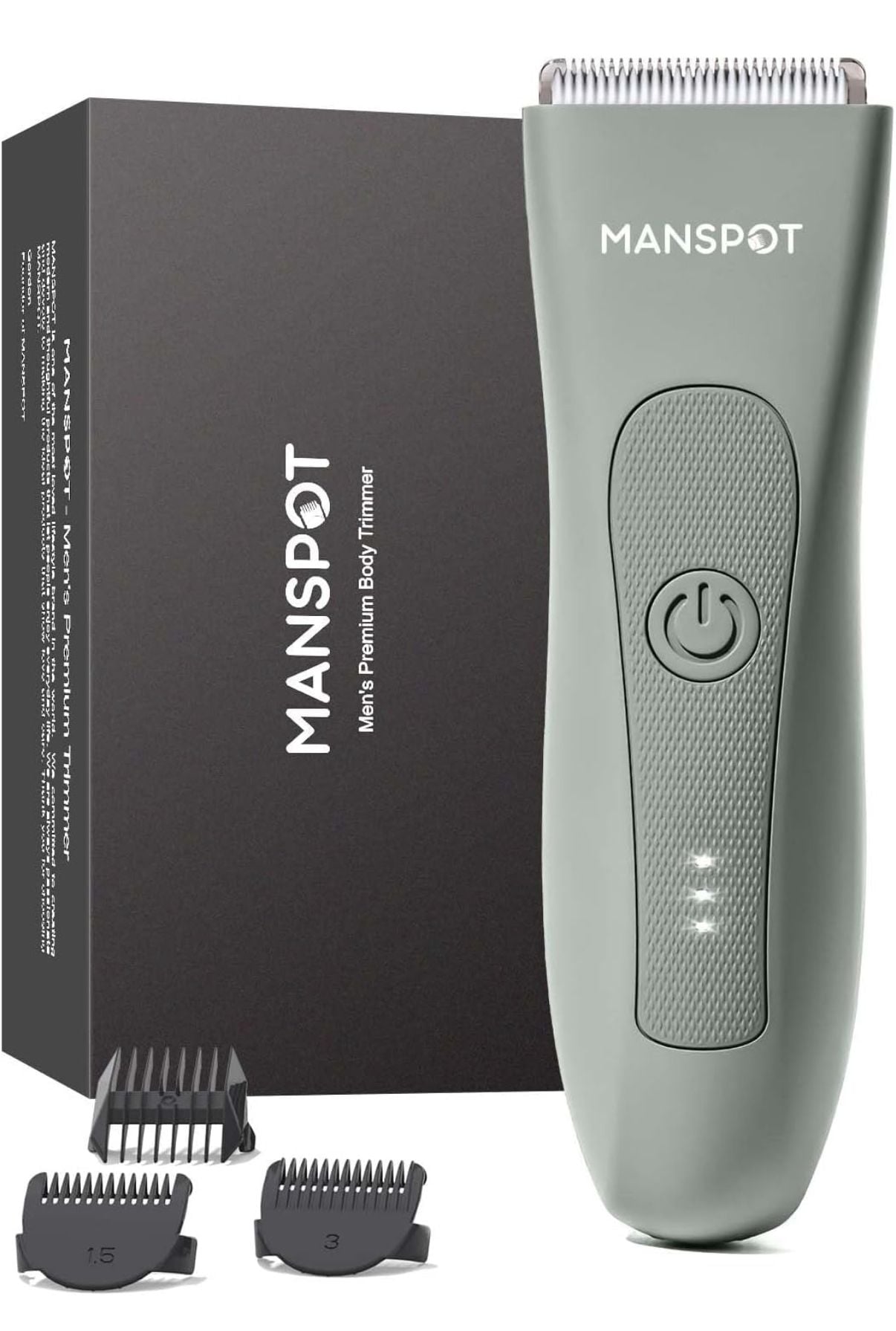 MANSPOT Groin Hair Trimmer for Men and Women Electric Ball Trimmer 1