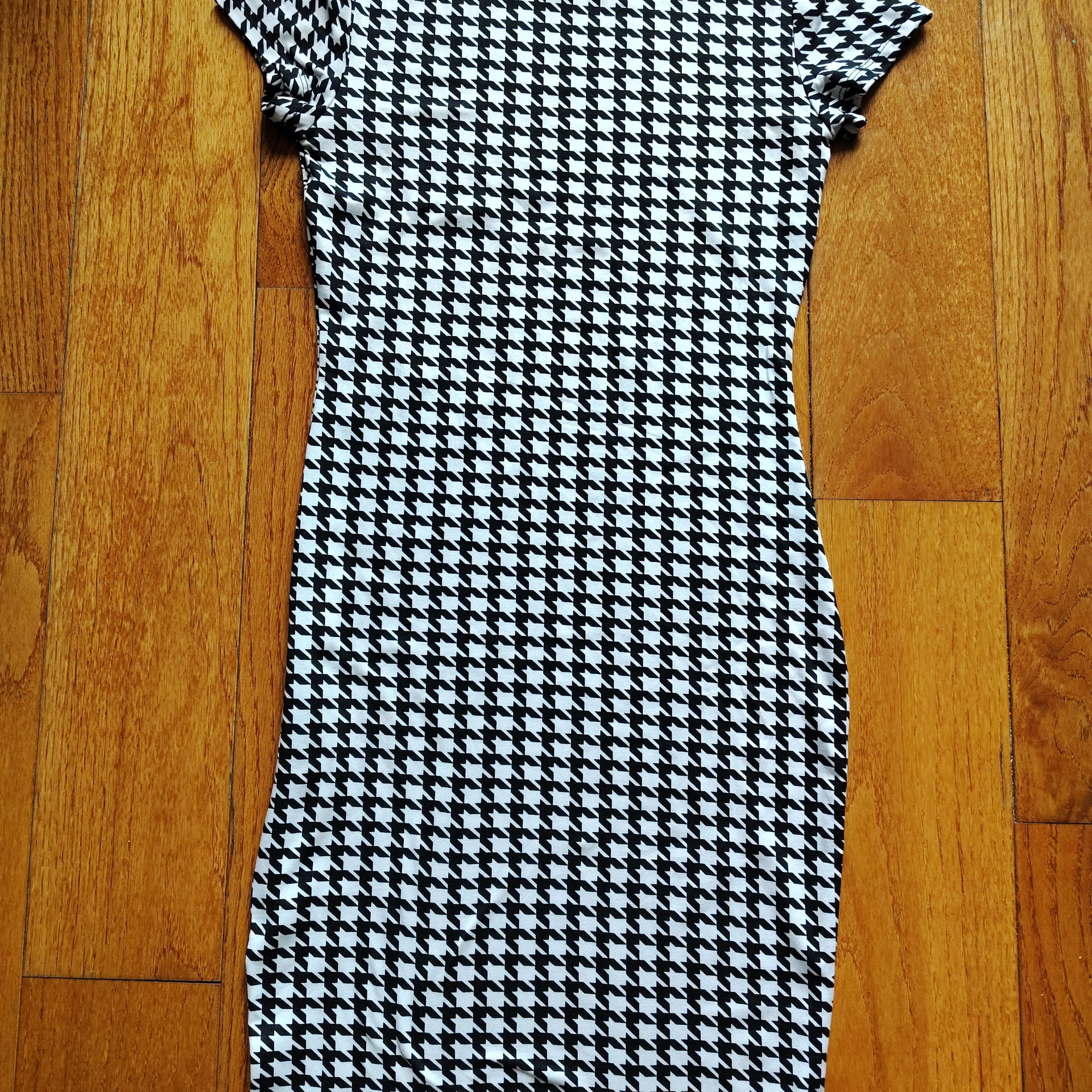 Houndstooth Bodycon Dress 4