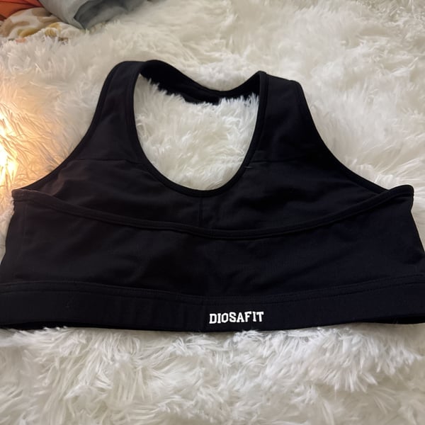diosafit halter sports bra size L