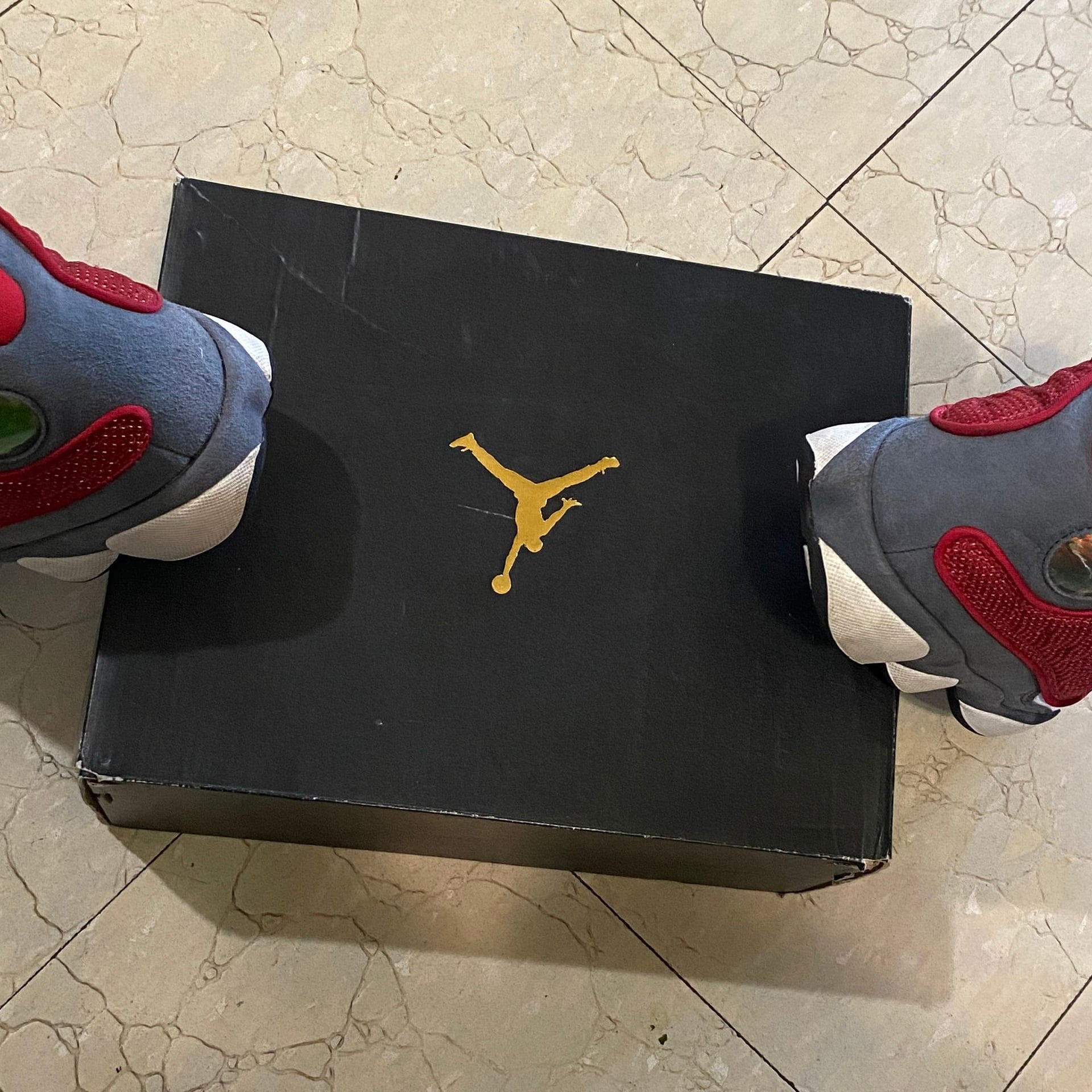 Nike Air Jordan 13 Retro 884129-600 Red/White Flint M4.5 W6 8