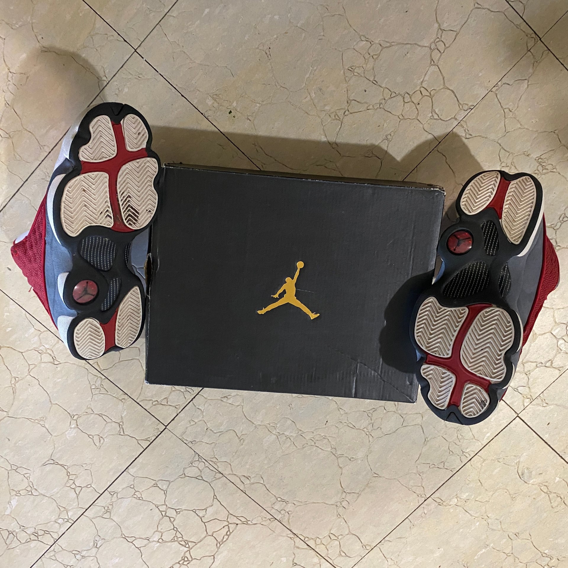Nike Air Jordan 13 Retro 884129-600 Red/White Flint M4.5 W6 9