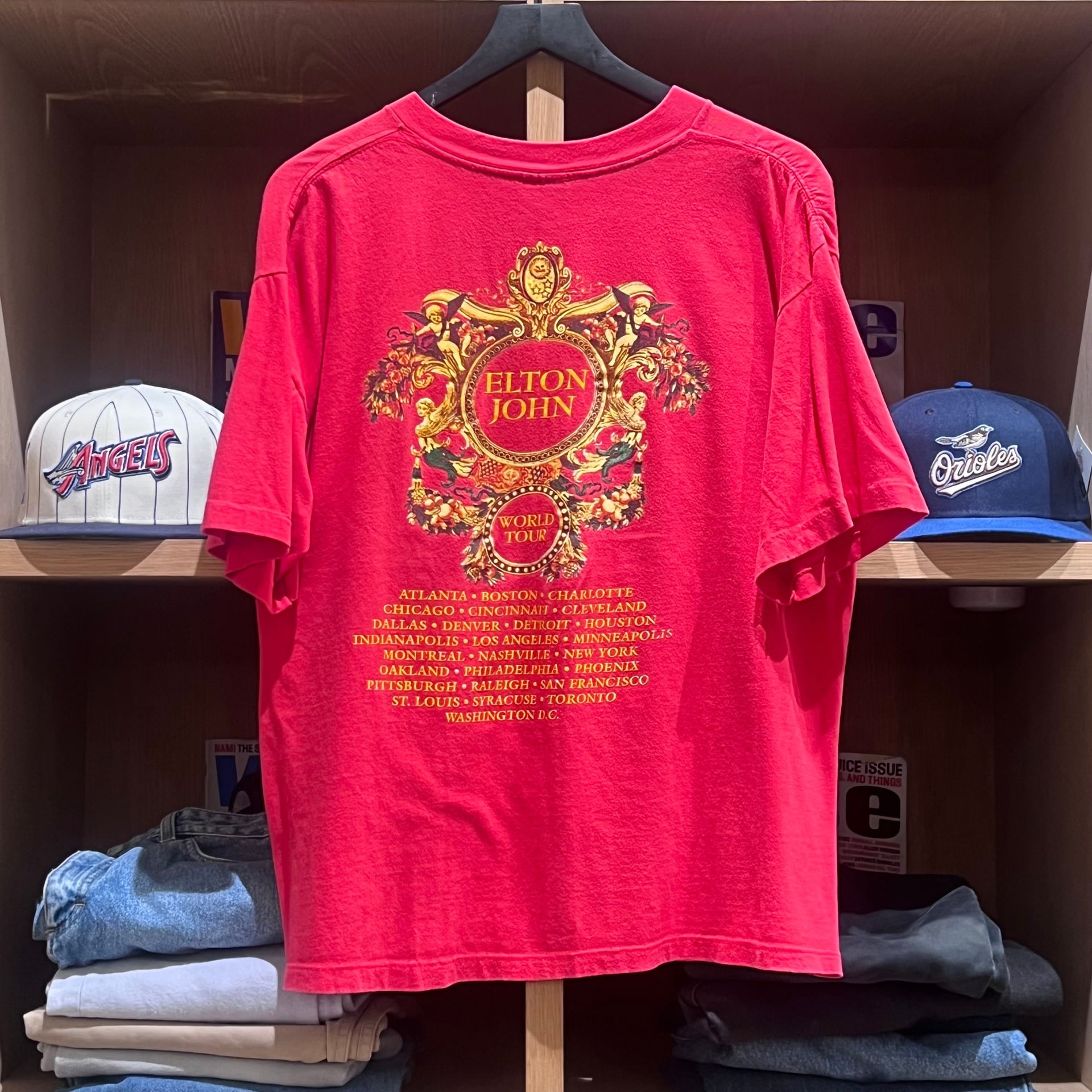 Vintage 90s Elton John Concert Styled by Gianni Versace - Large 4