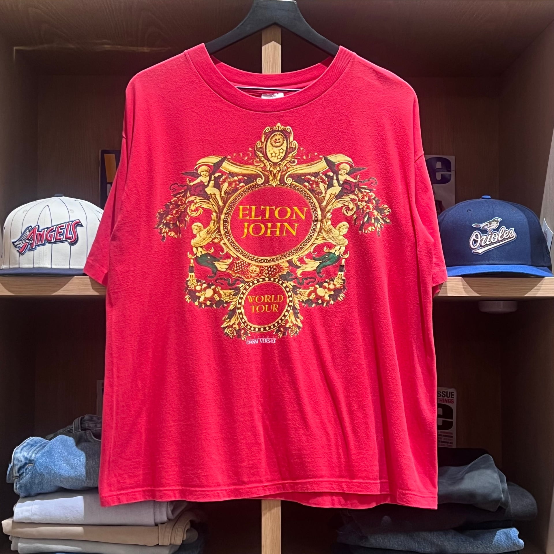 Vintage 90s Elton John Concert Styled by Gianni Versace - Large 1