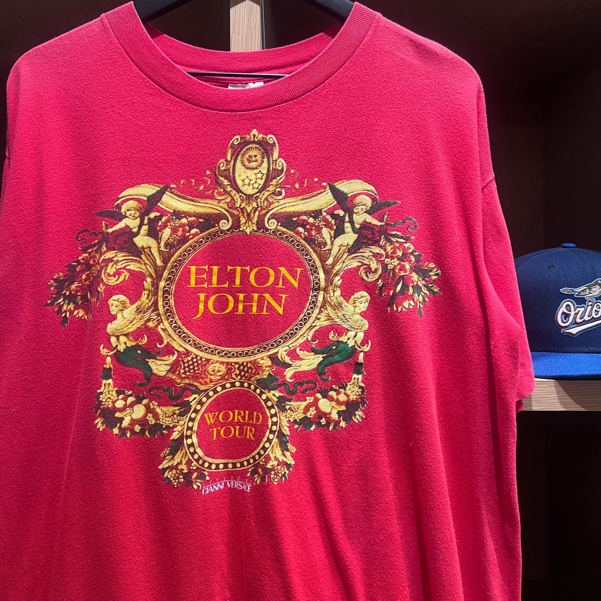 Vintage 90s Elton John Concert Styled by Gianni Versace - Large 2