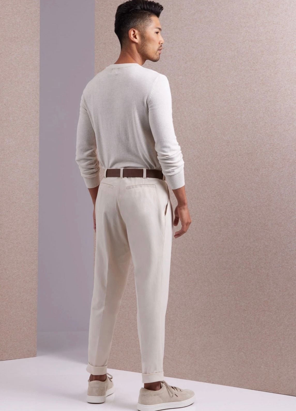 Vogue Mens Slim Fit Tapered Leg Pants Cargo Option Size 44-52 Sewing Pattern 4
