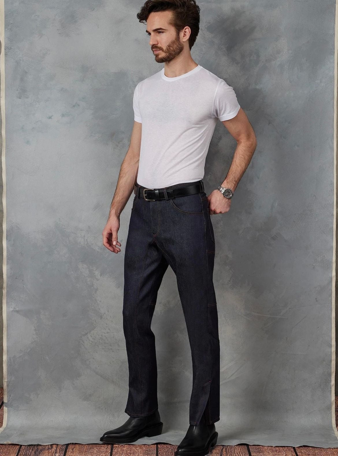 Vogue Men's Jeans Sewing Pattern Kit, V1915, Sizes 40-46 5