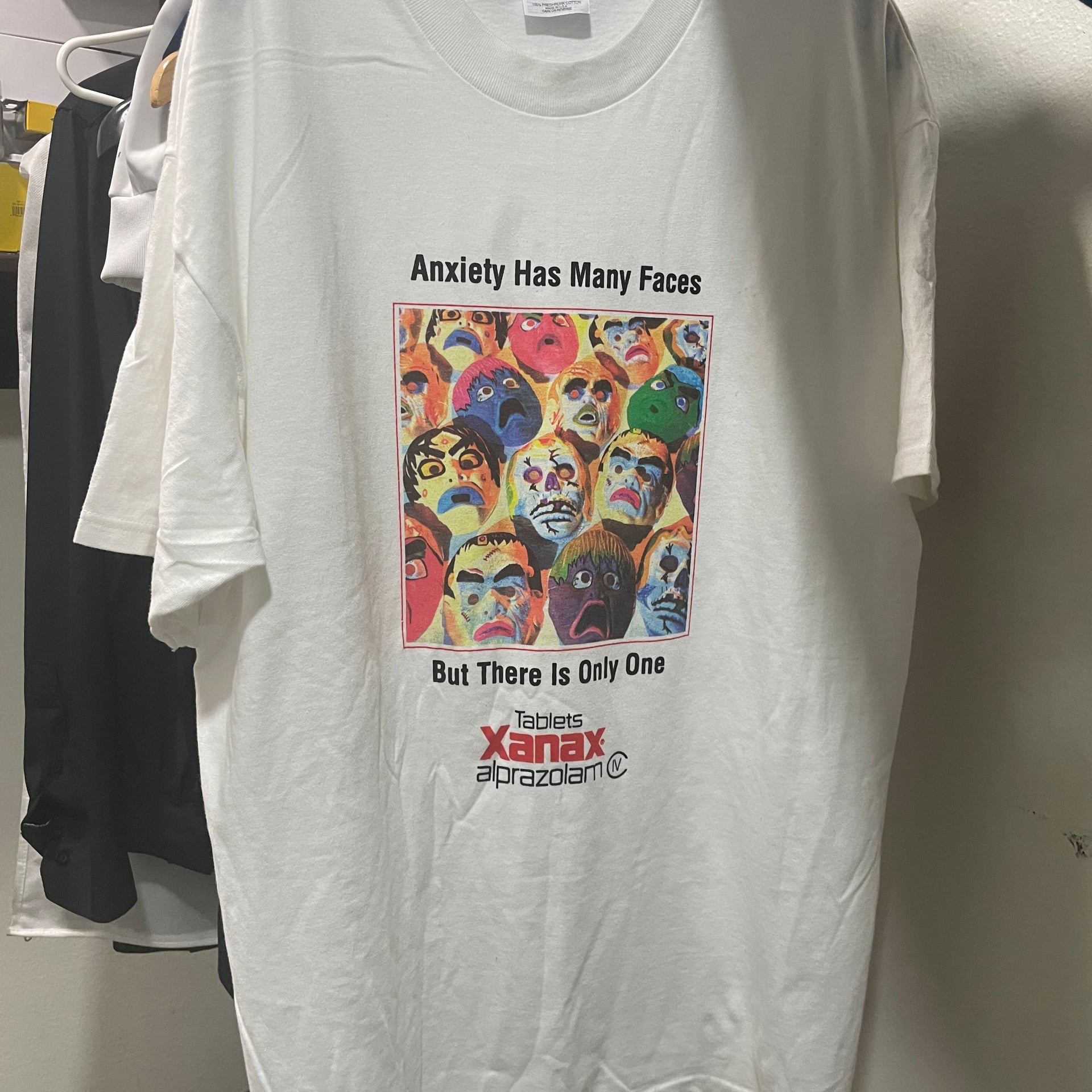 Vintage Alprazolam Xanax Promotional Shirt (1990s) 2