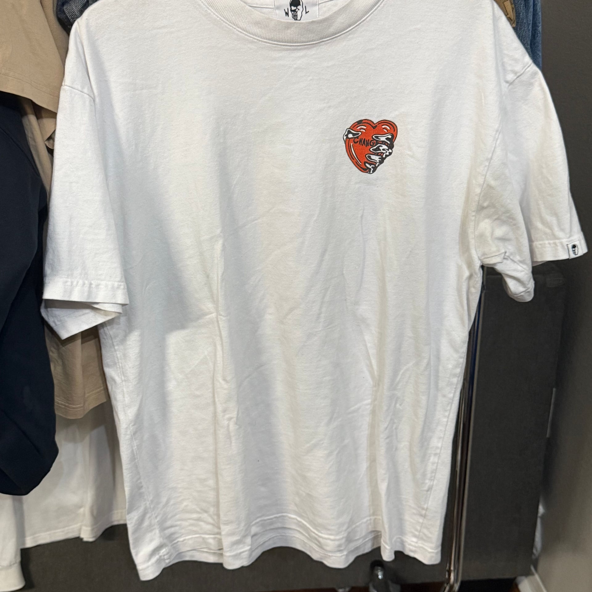 Warren Lotas Warren Lotas Tee White Used Medium 2