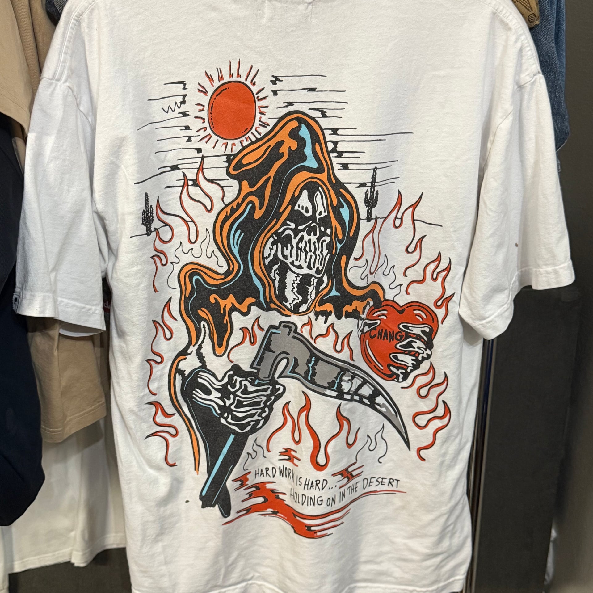 Warren Lotas Warren Lotas Tee White Used Medium 1