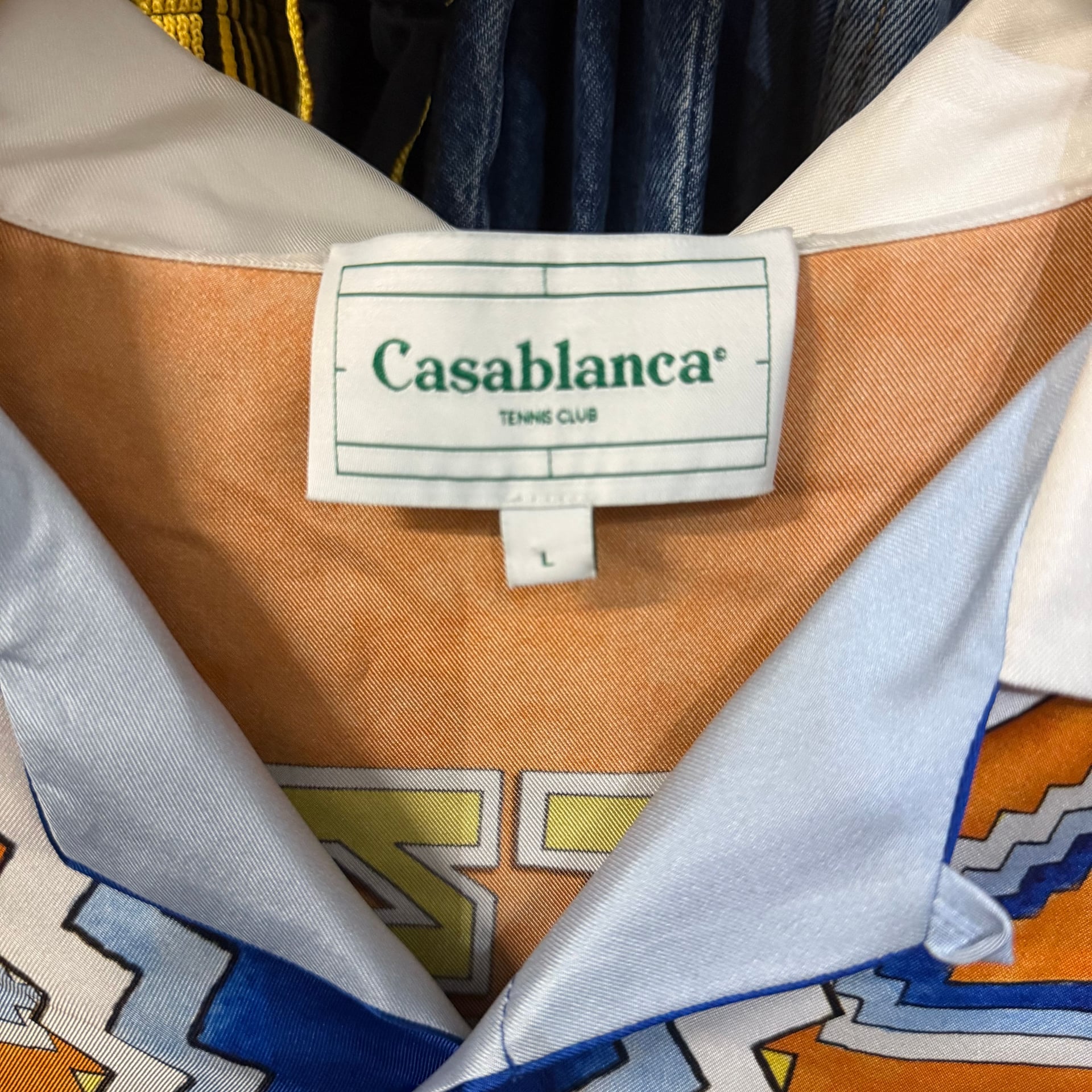 Casablanca Casablanca Escalier Infini Silk Shirt 3