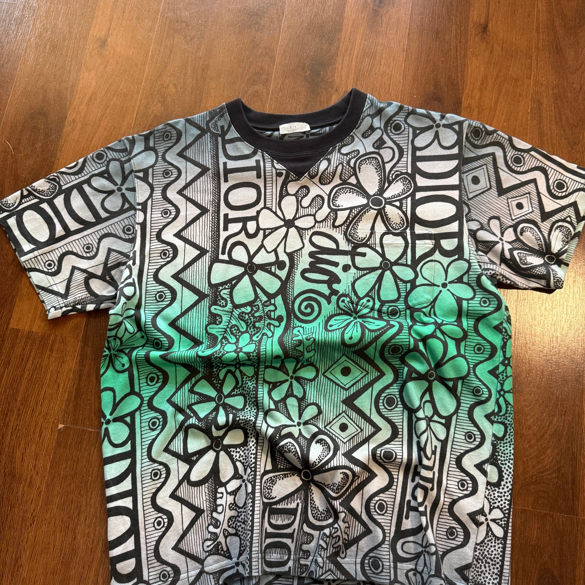 Dior × Stussy Dior x Stussy tee 1