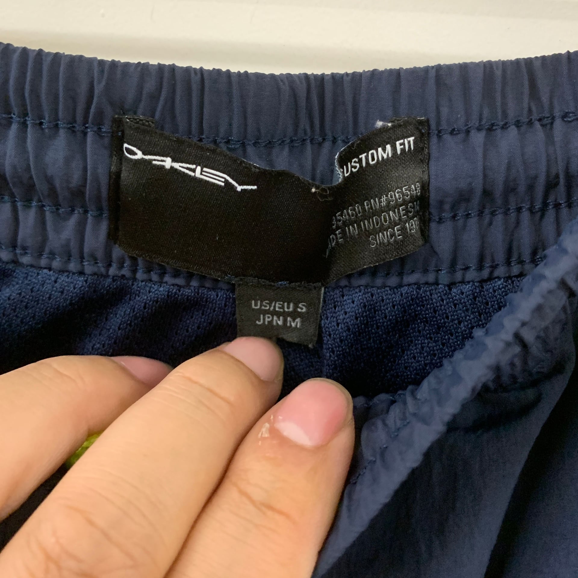 Oakley BLUE Regular Fit Cargo Pants, US S 30x28.5 OF 4