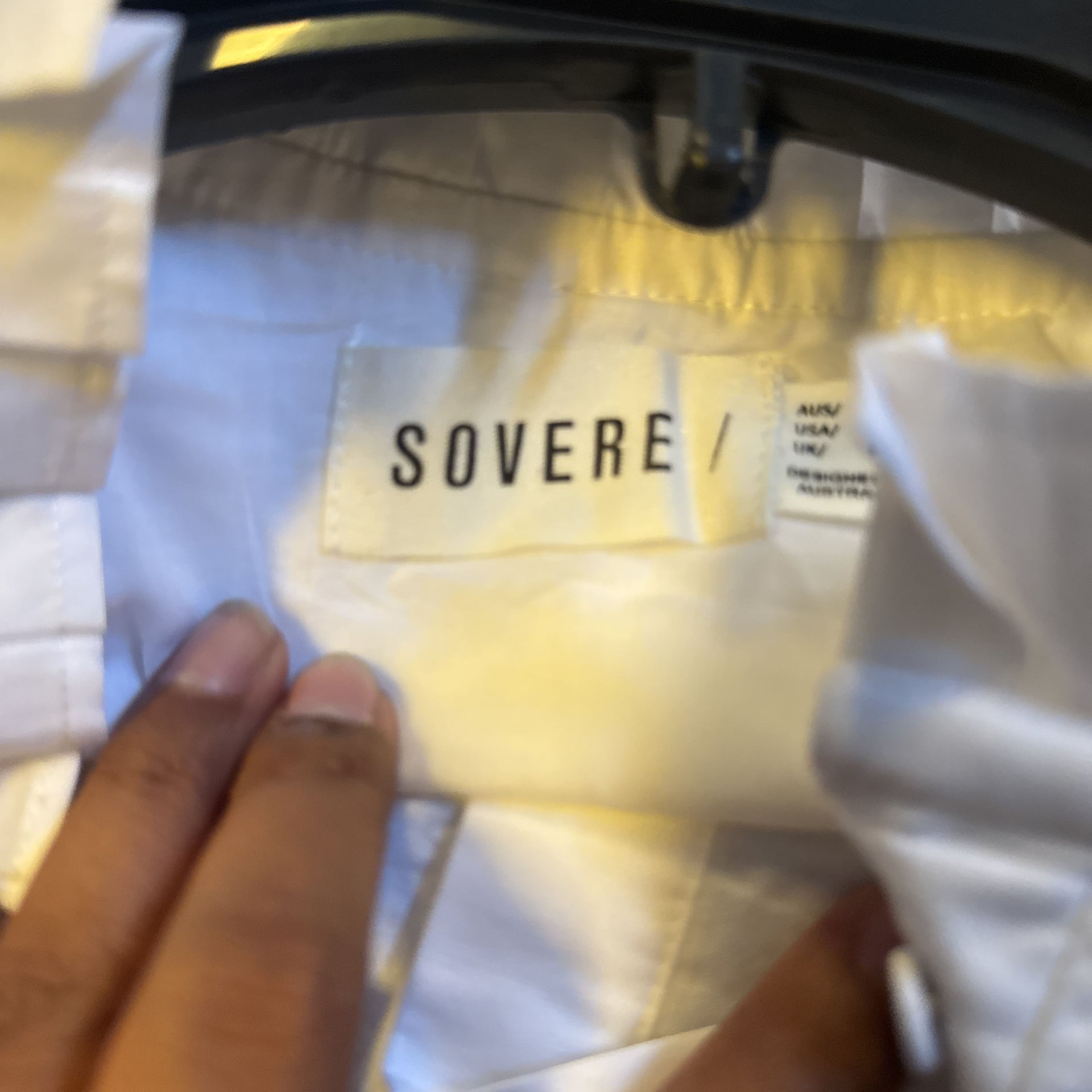 SOVERE Noble White Mini Dress- Size S 1