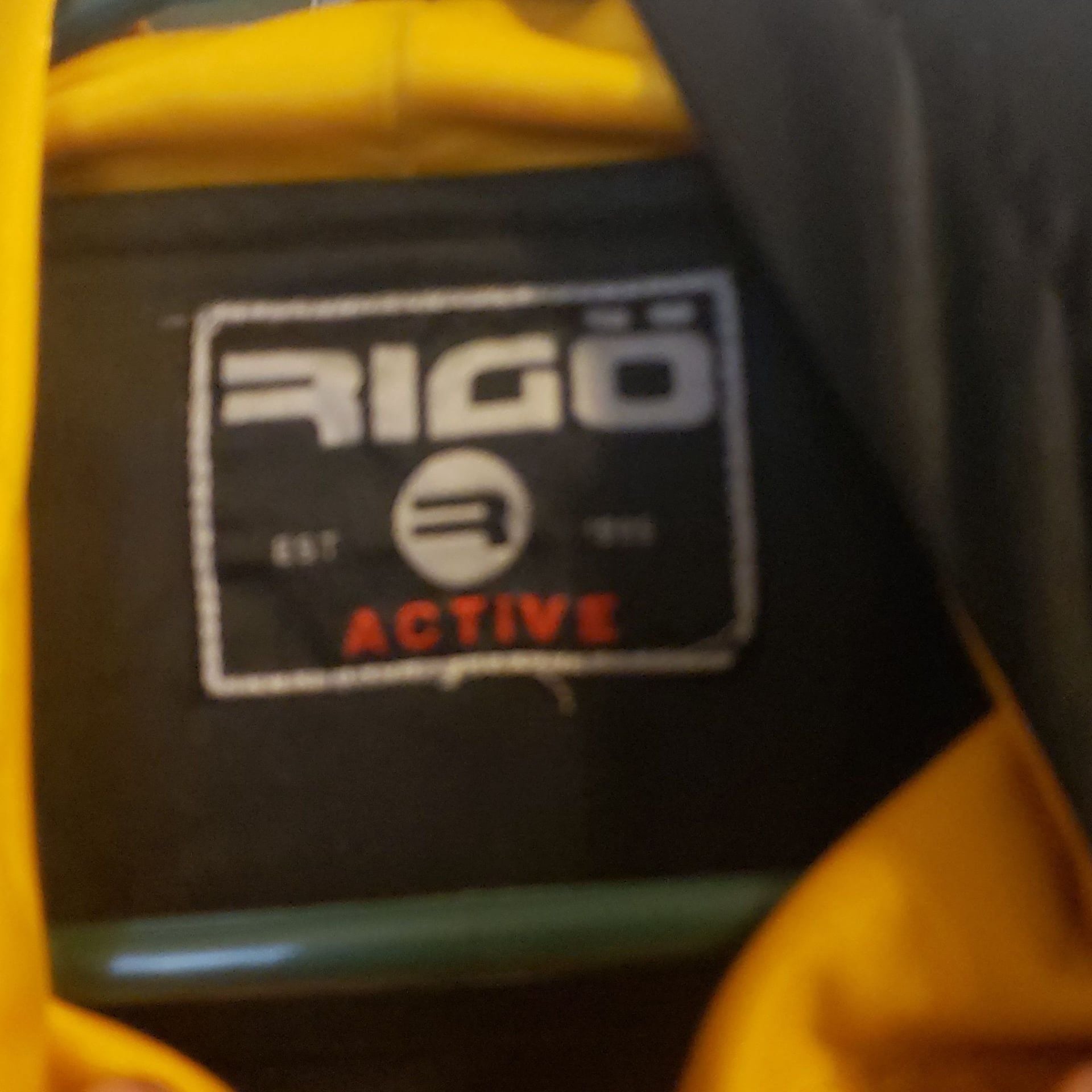 Rigo Active Men's Size XL Long Sleeve Full Zip Athletic Jacket-241 1