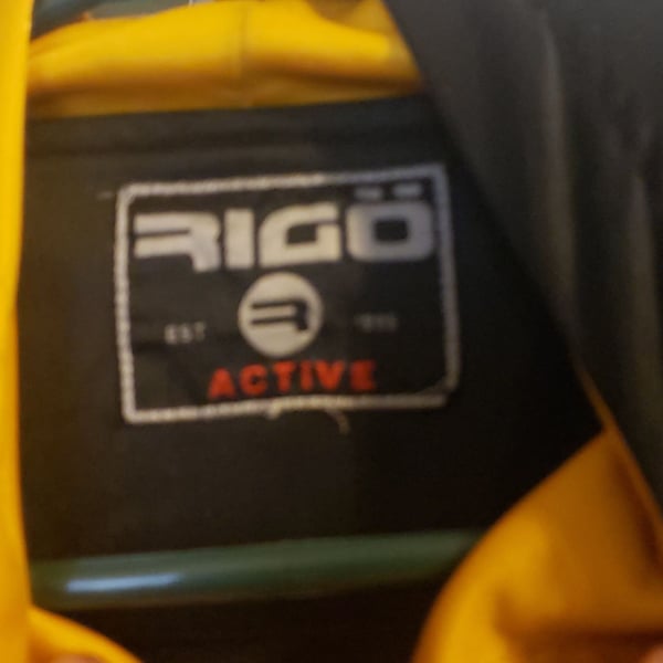 Rigo Active Men's Size XL Long Sleeve Full Zip Athletic Jacket-241
