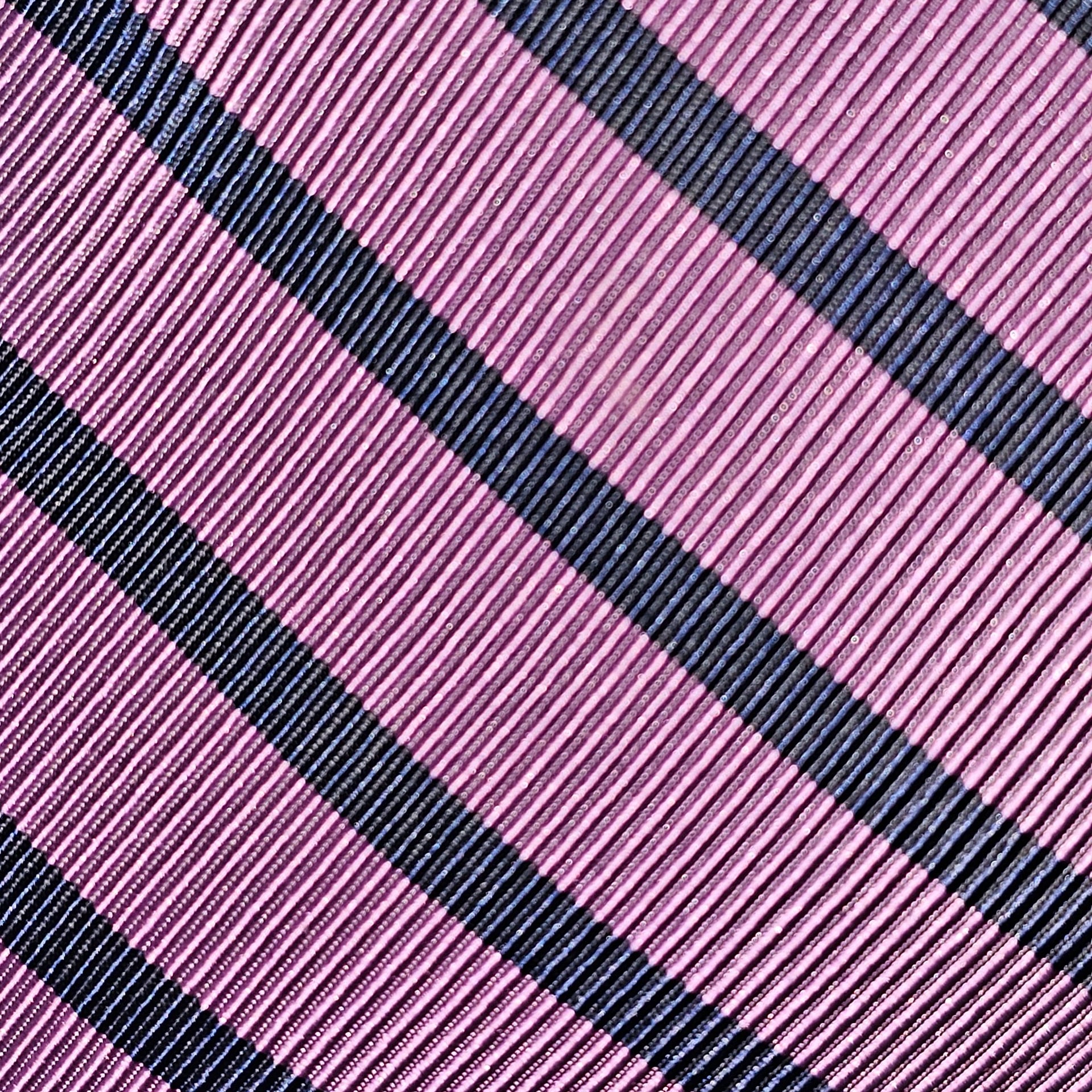 Brooks Brothers Makers Repp Necktie Stripe Silk Business Pro Corpcore Hip Preppy 5