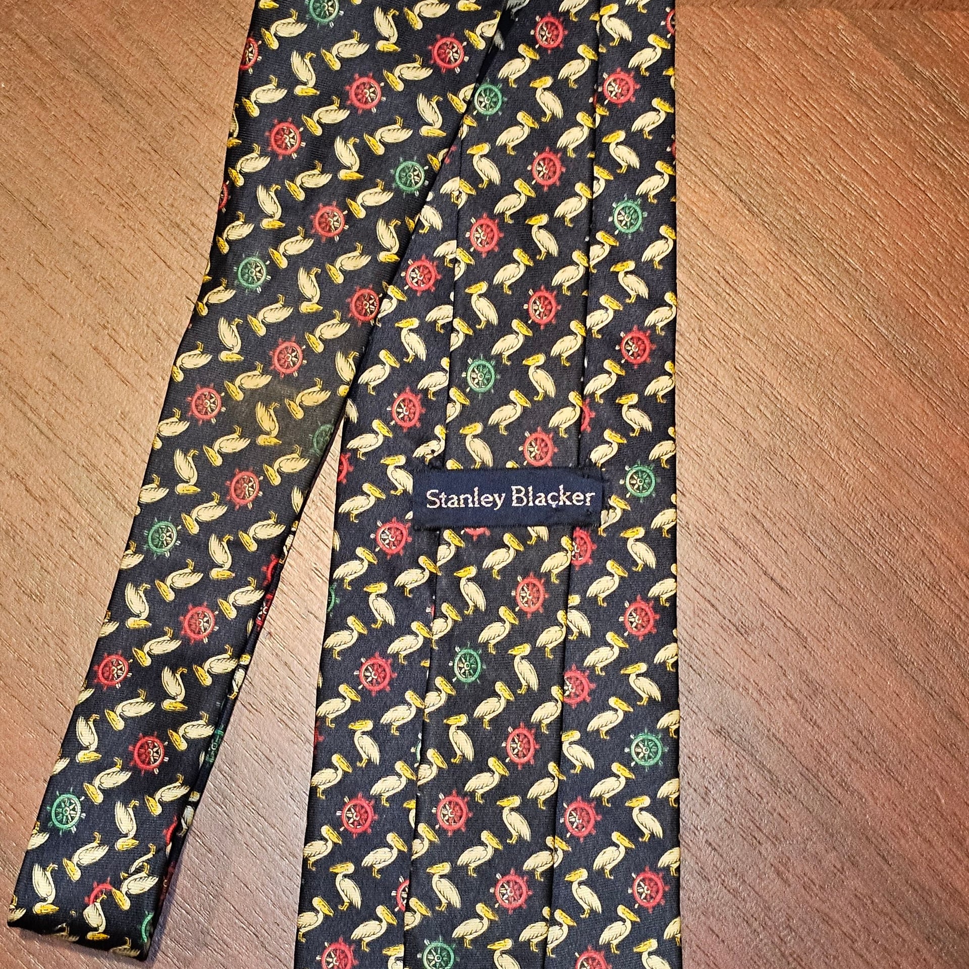 Stanley Blacker Pelican Tie 2