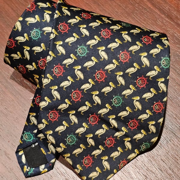 Stanley Blacker Pelican Tie