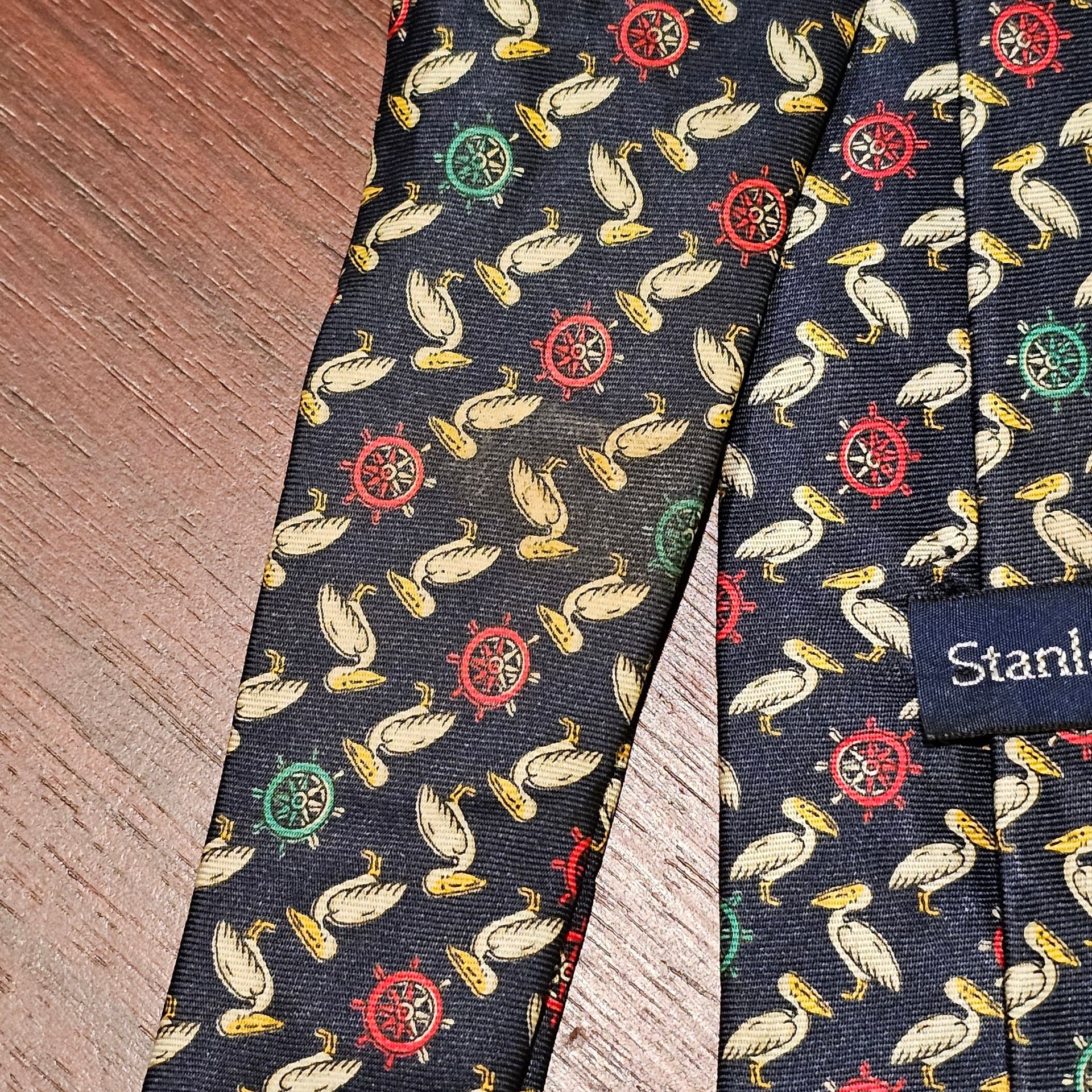 Stanley Blacker Pelican Tie 3
