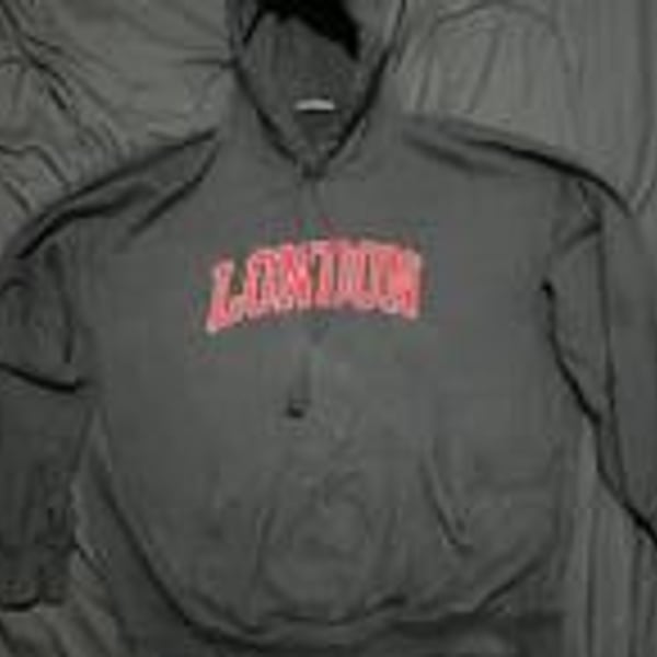 Black London hoodie Brandy Melville