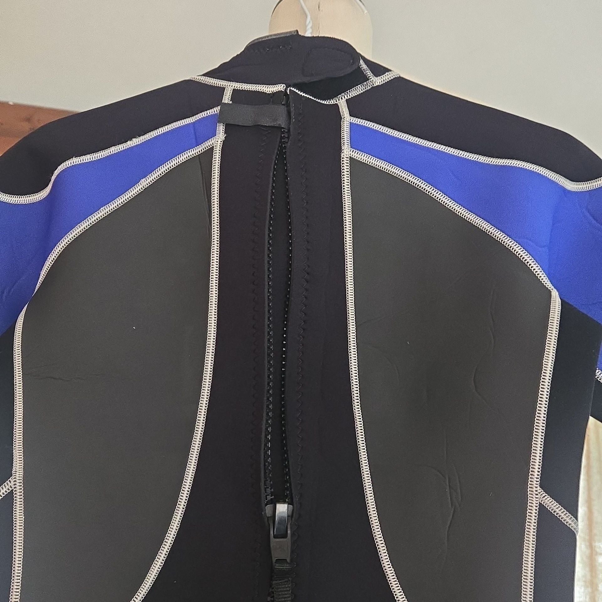 US Divers Mercury Shorty Wetsuit - Black / Blue - Adult M 6