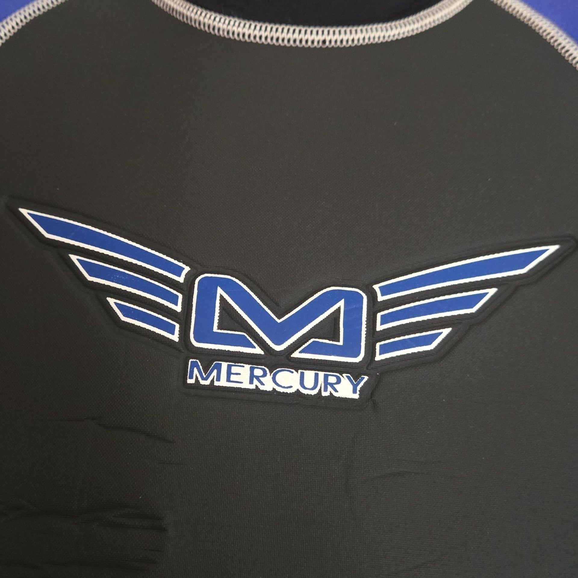 US Divers Mercury Shorty Wetsuit - Black / Blue - Adult M 2