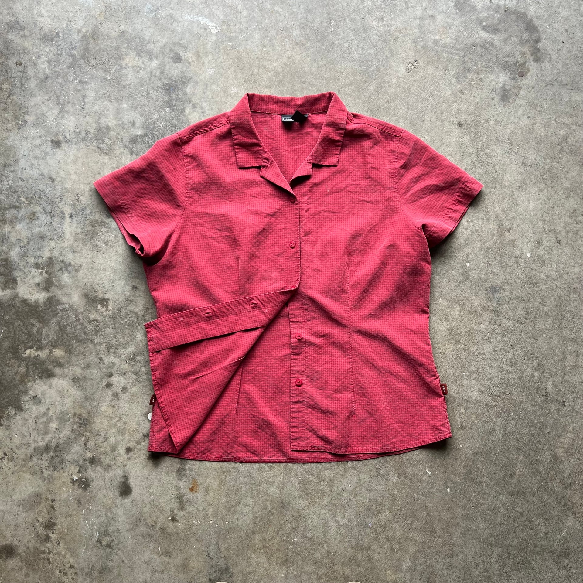 REI Women's large Shirt Bench Canyon Button Up 2000’s indie, hiker, casual style 3