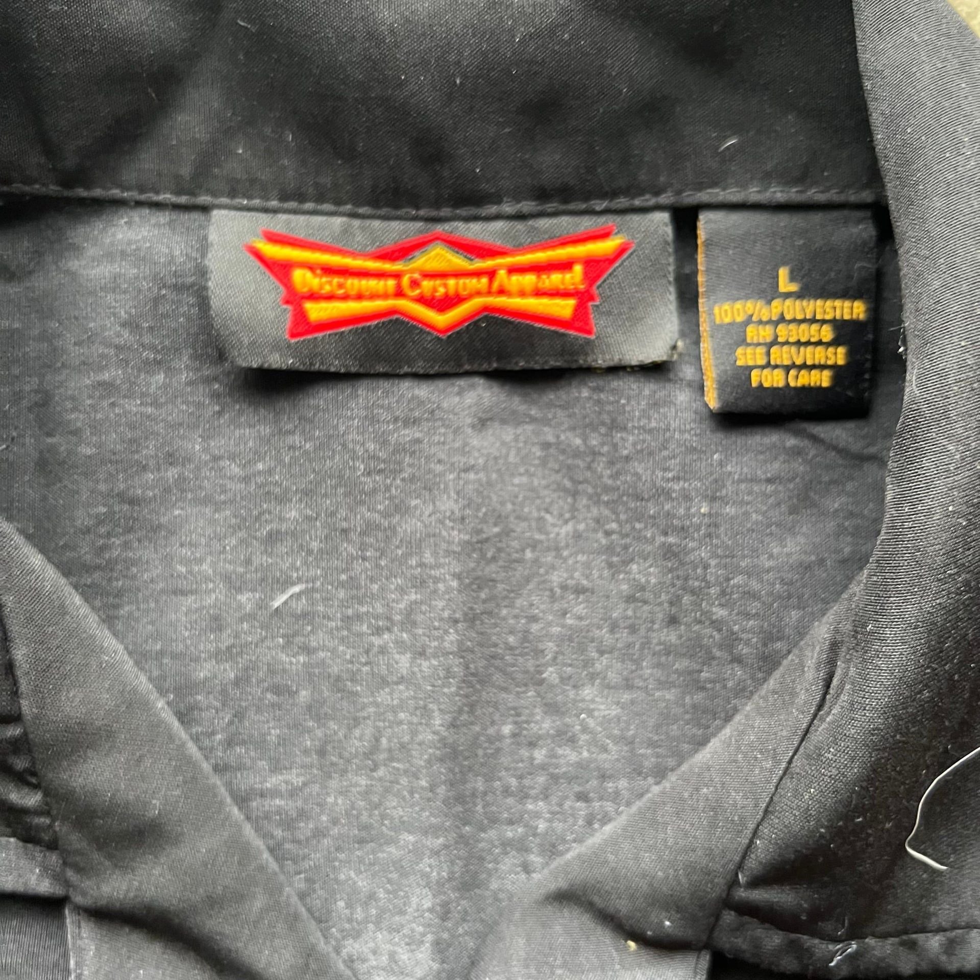 Y2K Las Vegas Button Up Shirt with flames. Goth cyberpunk jnco style 5