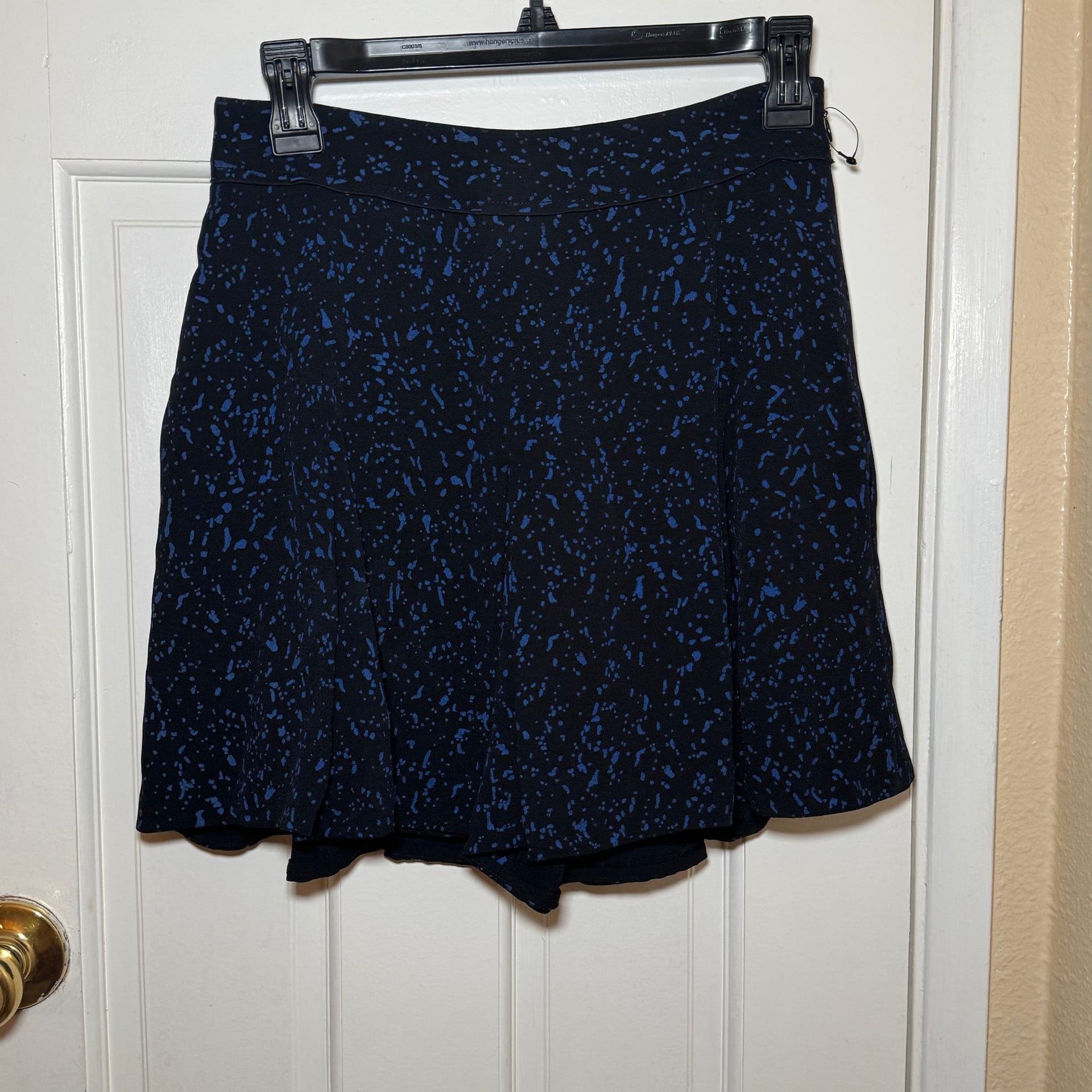Proenza Schouler women’s skirt/shorts black with blue size 4 1
