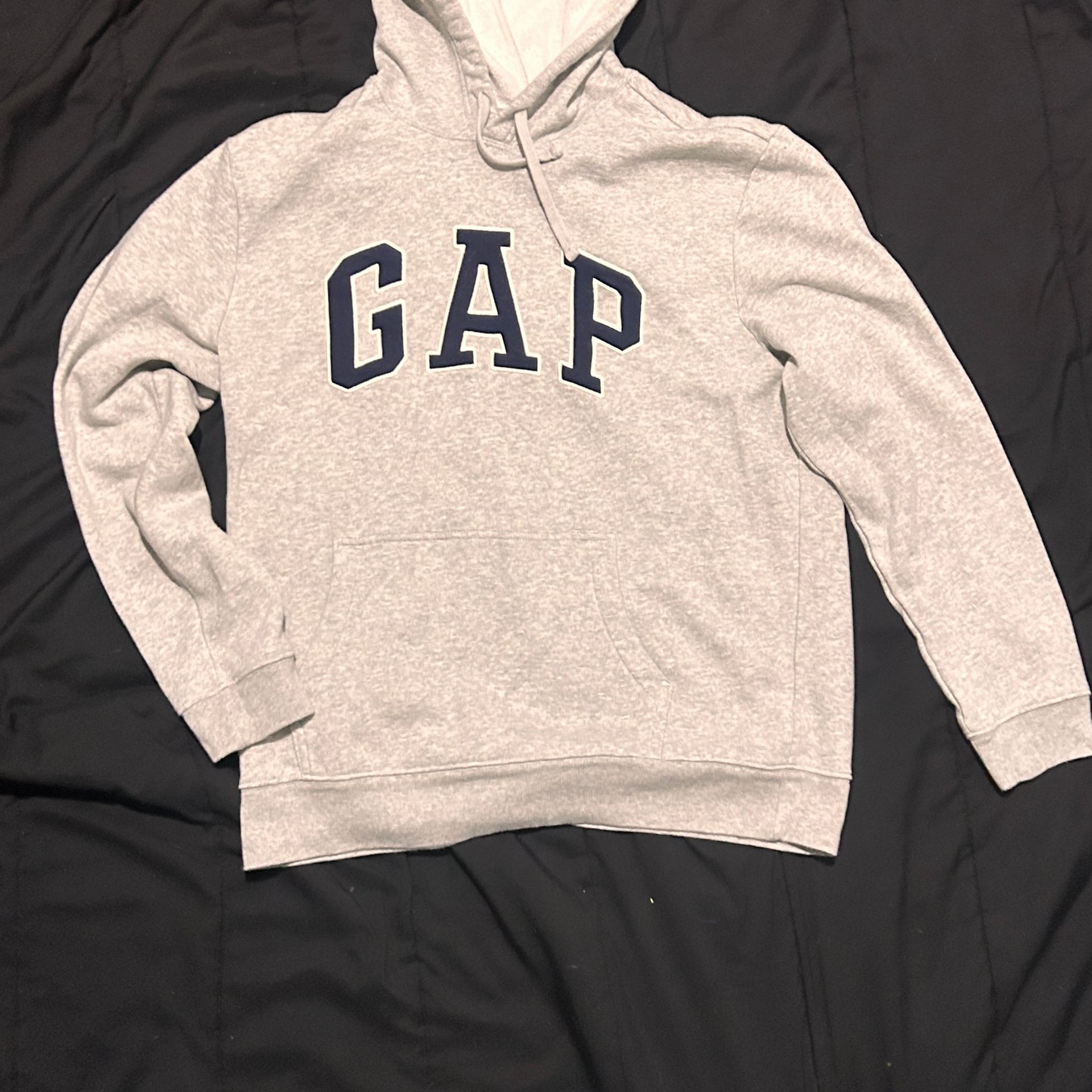VTG - Gap Classic Big Logo Spellout Hoodie Sweater Size Large Men's 2