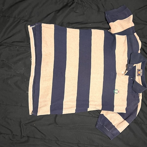 Polo Ralph Lauren × Rugby Ralph Lauren × Vintage Vintage hype Polo Ralph Lauren Striped Rugby Shirt
