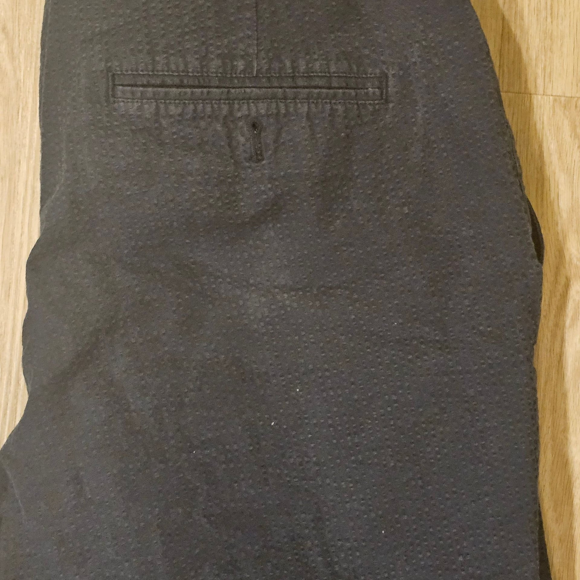 Mens Brooks Brothers Navy Blue Seersucker Shorts 2