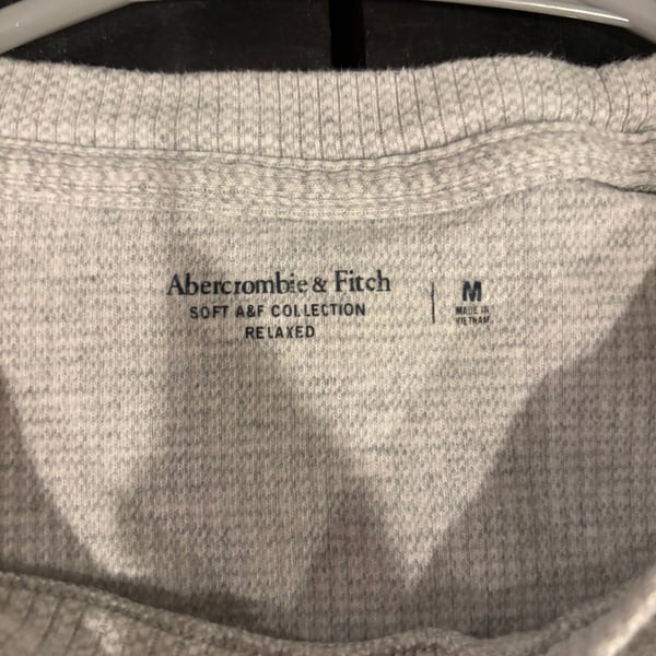 Vintage Y2K Abercrombie & fitch A87 waffle thermal...