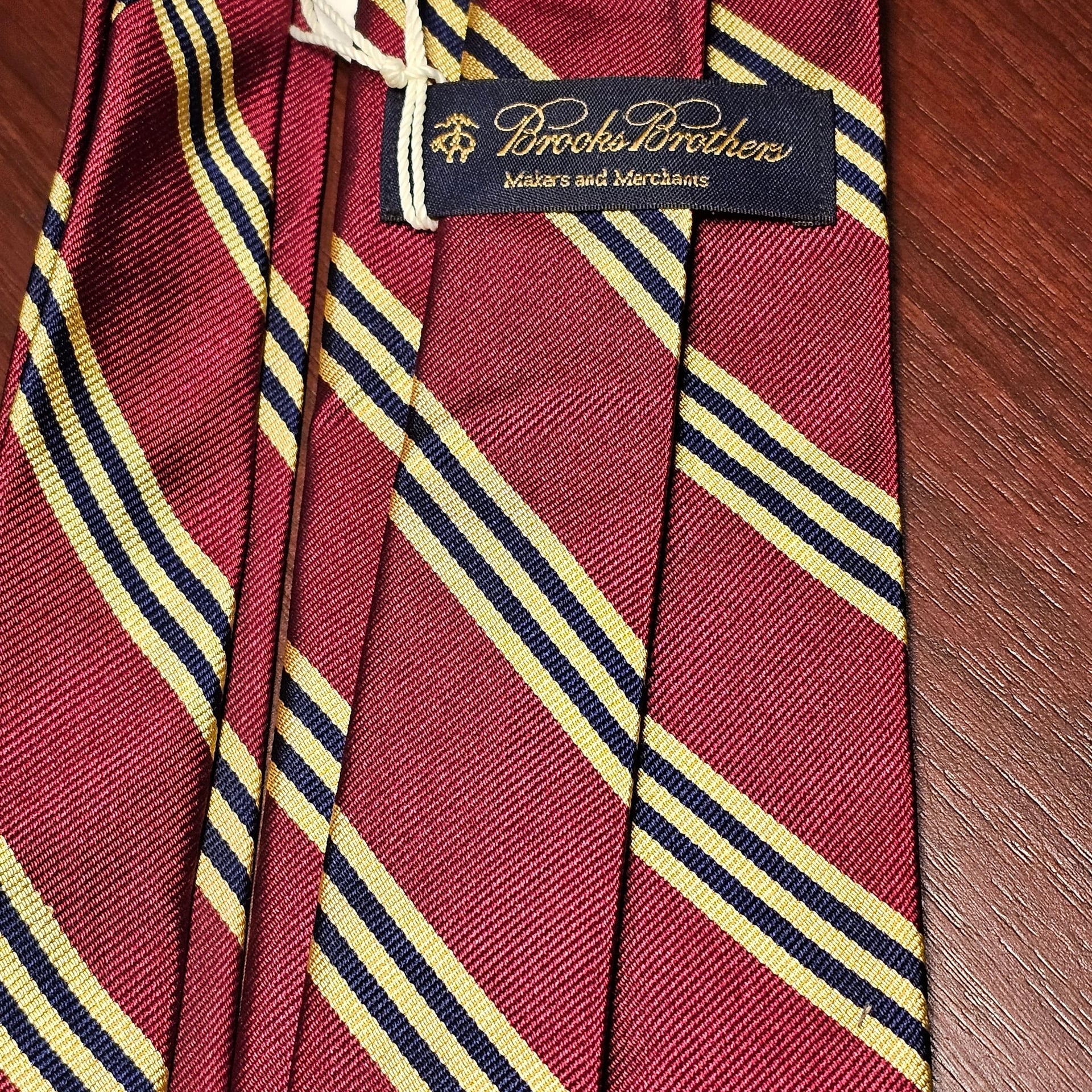 Classic Brooks Brothers Repp Tie 3
