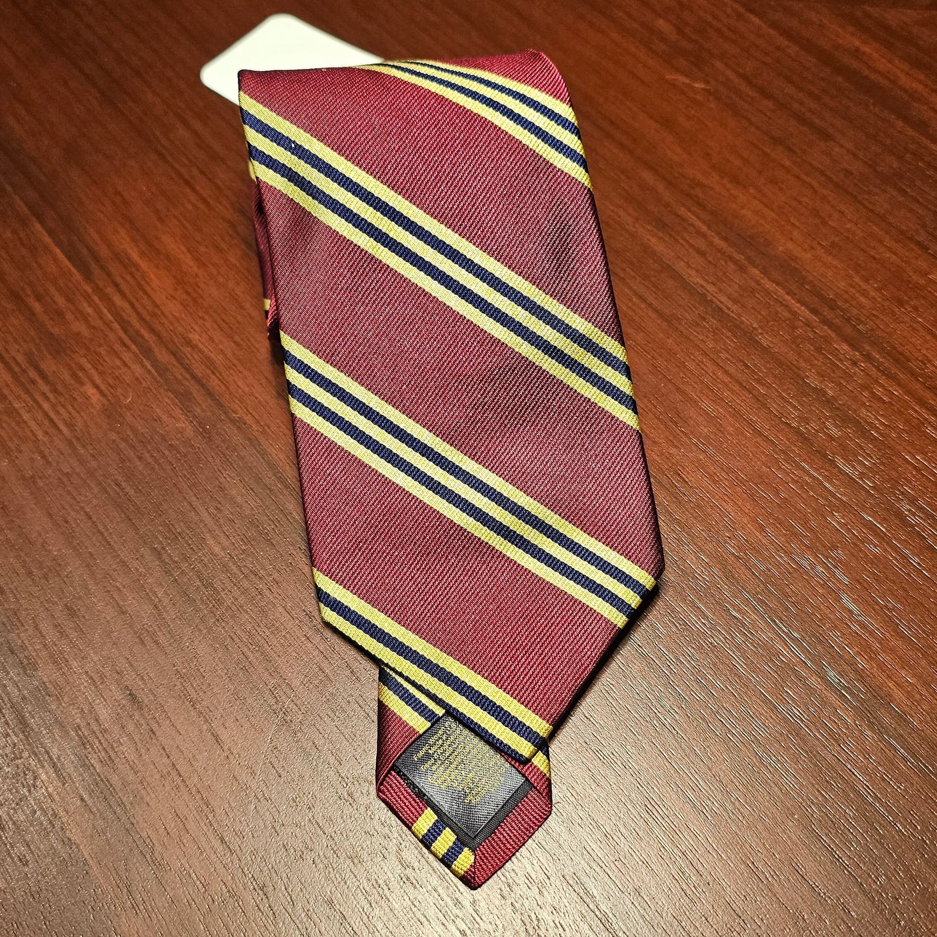 Classic Brooks Brothers Repp Tie 1