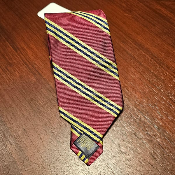 Classic Brooks Brothers Repp Tie