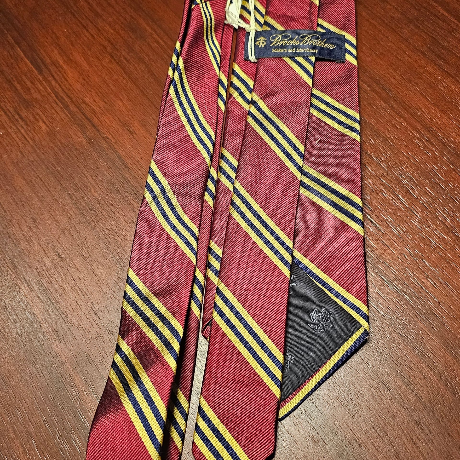 Classic Brooks Brothers Repp Tie 2