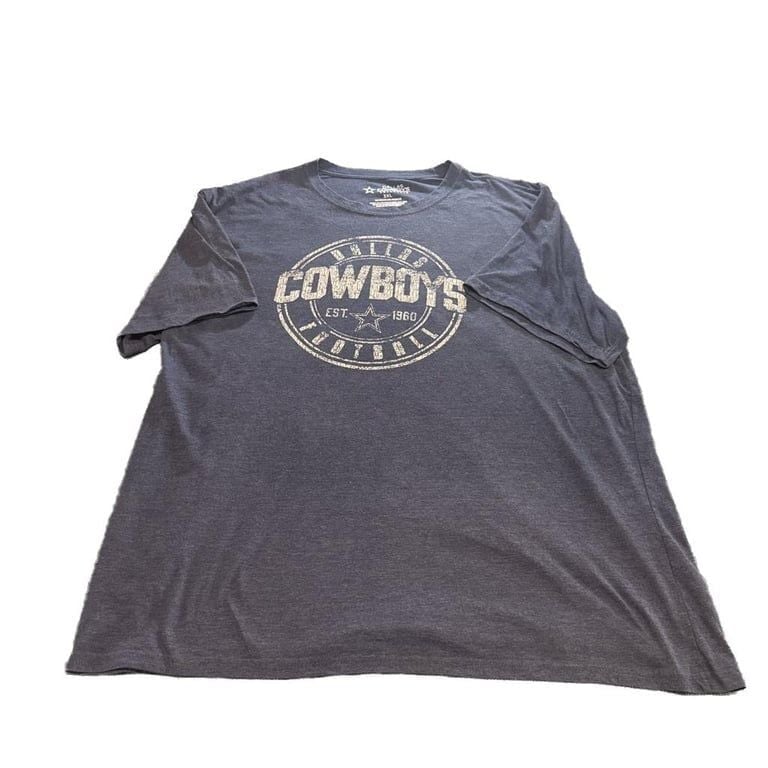 Buy Dallas Cowboys Mens Navy Tri-Blend T-Shirt 1