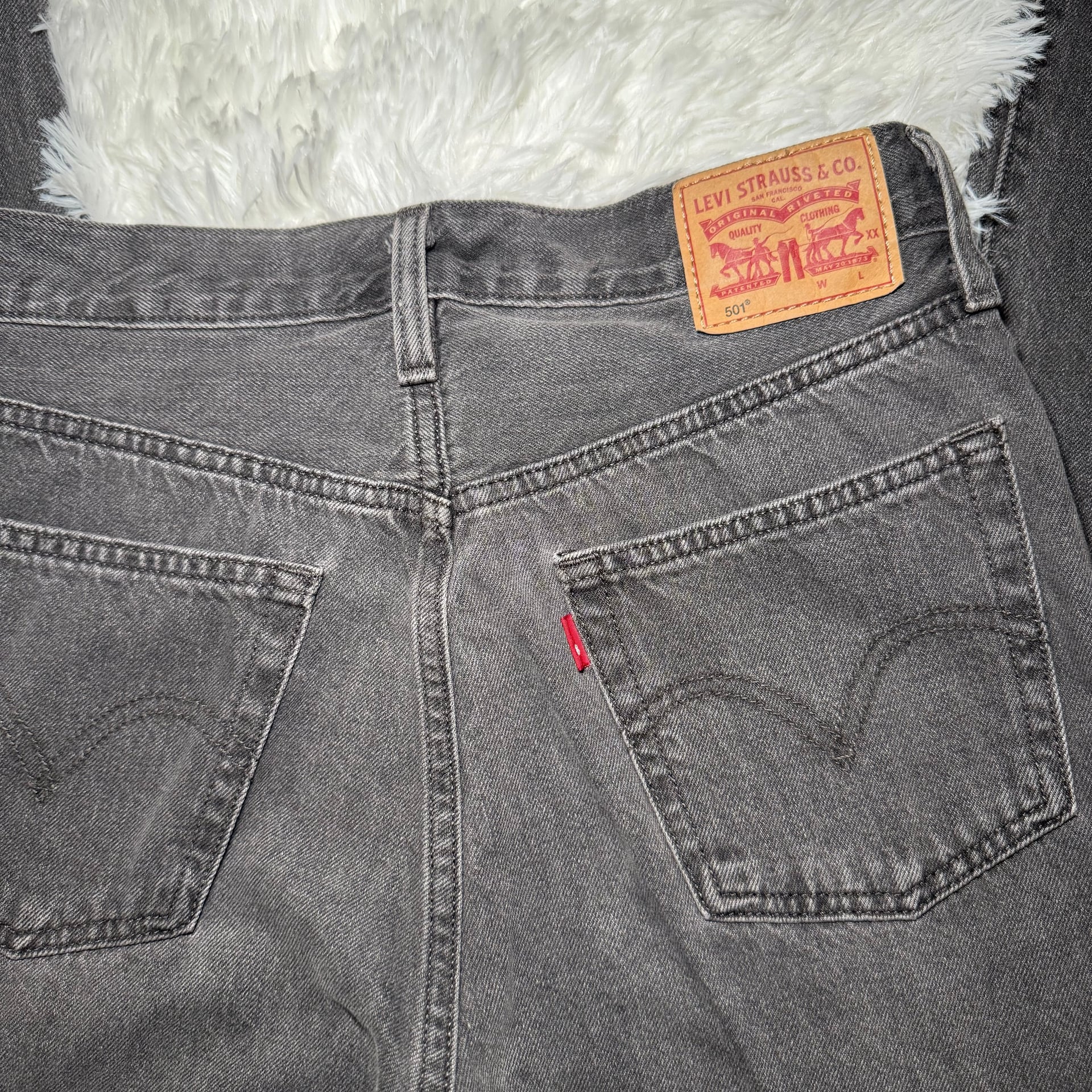 501® Original Fit Women's Jeans - Black 27x32 6