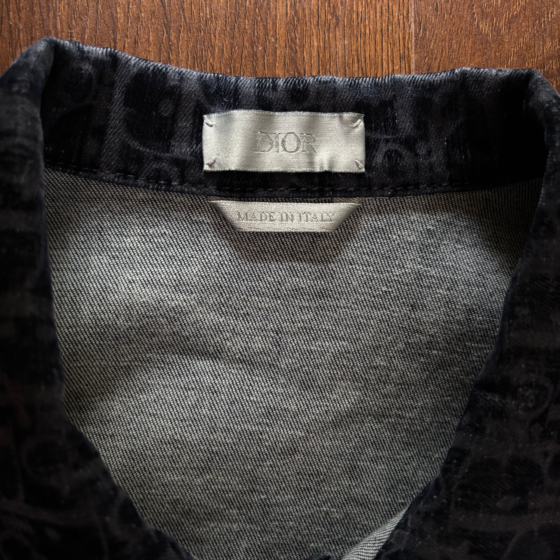 Dior Dior Oblique Grey Denim Jacket 4